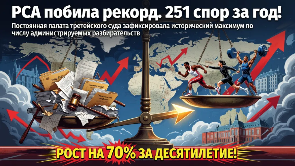 PCA побила рекорд. 251 спор за год!